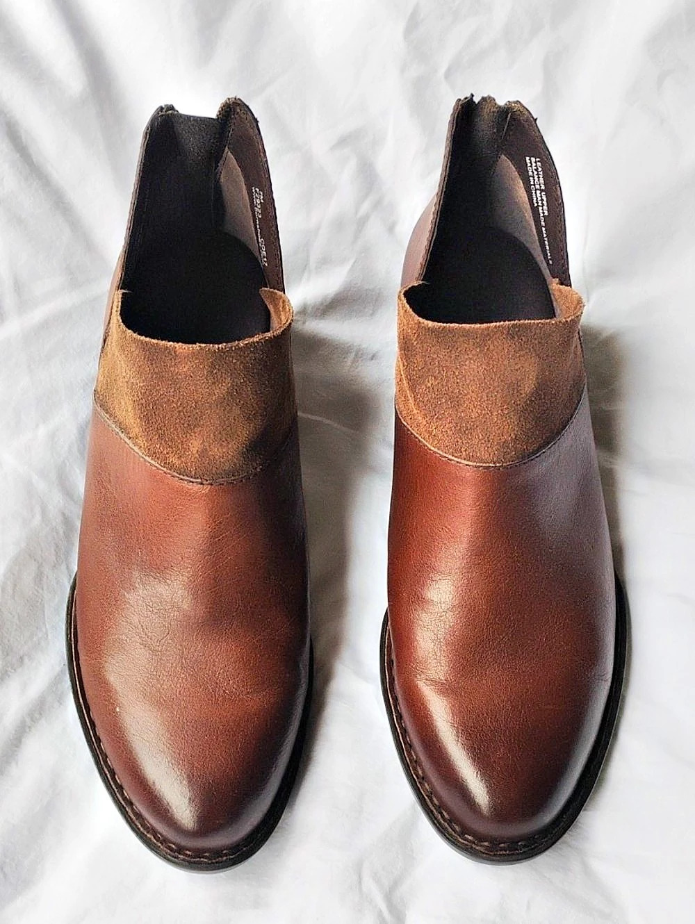 Born Kerri Ankle Bootie Leather Ankle Boots Brown